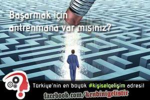 Başarmak için antrenmana var mısınız