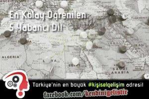 en kolay ogrenilen 5 yabanci dil