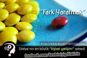 fark yaratmak