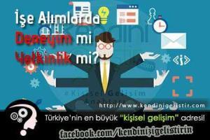 ise alimlarda deneyim mi yetkinlik mi