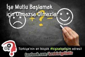 ise mutlu baslamak