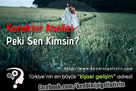 karakter analizi