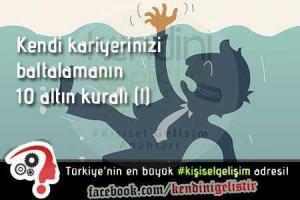 kariyerini baltalamak