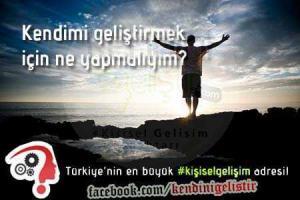 kendimi gelistirmek