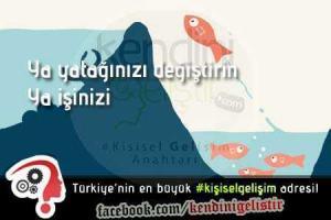 motivasyon degisim ile baslar