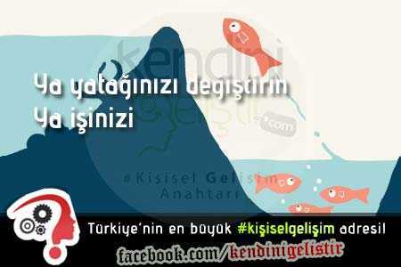 motivasyon degisim ile baslar