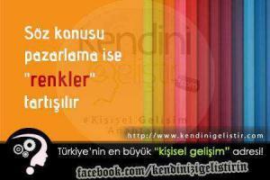 pazarlamada renk etkisi