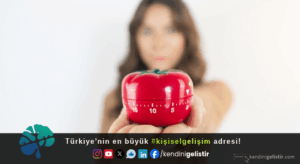 Pomodoro tekniği ile 25 dakika çalışma ve 5 dakika mola
