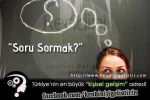 soru sormak