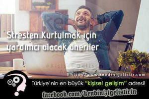 stresten kurtulmak