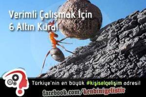 verimli calismak